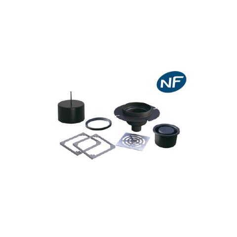 Siphon de sol rotaflux nf sortie verticale sans évacuation secondaire