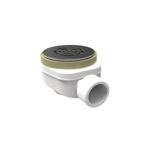 Siphon linodouche sh grille ronde pour étanchéité sol pvc