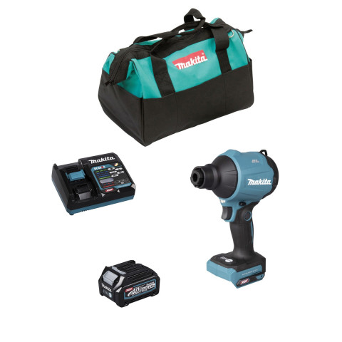 Souffleur à poussière makita as001ga101 xgt® - 1 x 2,0 ah dc40rc sac