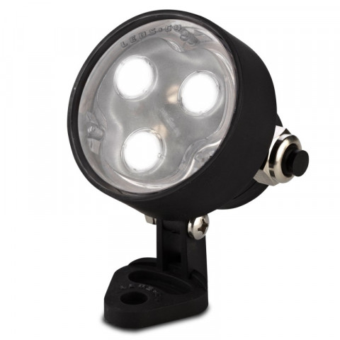 Spot 7w aqua, polycarbonate, noir