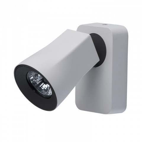 Spot blanc techno 1 ampoule 18 cm