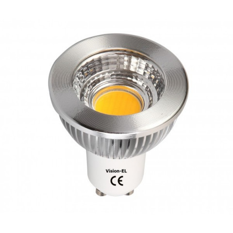 Spot led GU10 COB 5 watt Dimmable (eq. 45 watt) - Couleur eclairage - Blanc froid