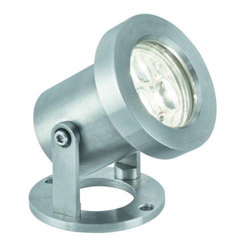 Spot led outdoor, en acier inoxydable et verre