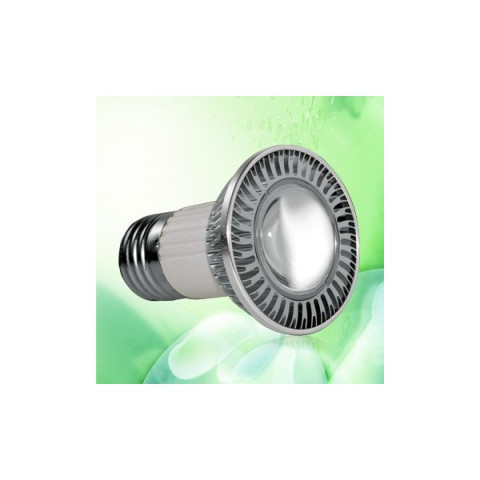 Spot led e27 3 watt 120 lumen - couleur - blanc froid 6000°k