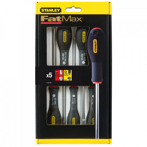 Tournevis électricien + Phillips - jeu de 5pieces FATMAX - 0-65-440