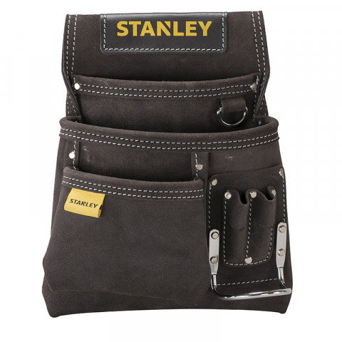 Porte-outils et porte-marteau cuir simple STANLEY - STST1-80114