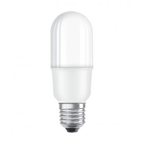 Stick led e27 dépoli avec radiateur 7 watt (eq. 53 watt) - couleur - blanc chaud 3000°k