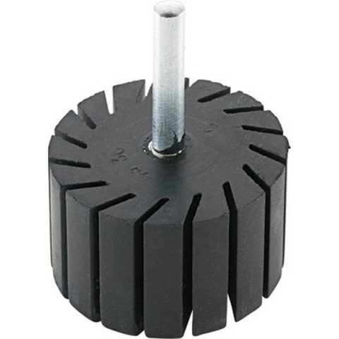 Support de manchon abrasif, Ø x hauteur : 60 x 30 mm, Ø de tige 6 mm, vitesse de rotation maximum jusqu'à 9500 tr/mn