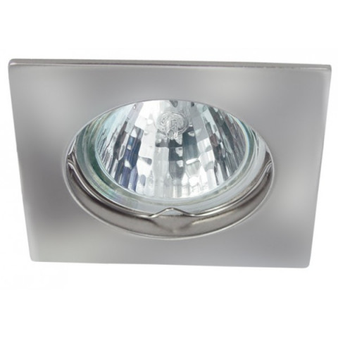 Support spot carré fixe 75mm (3 couleurs au choix) - Finition - Chromé
