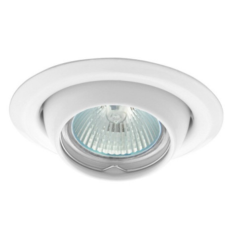 Support spot rond orientable 100mm (6 couleurs au choix) - Finition - Blanc