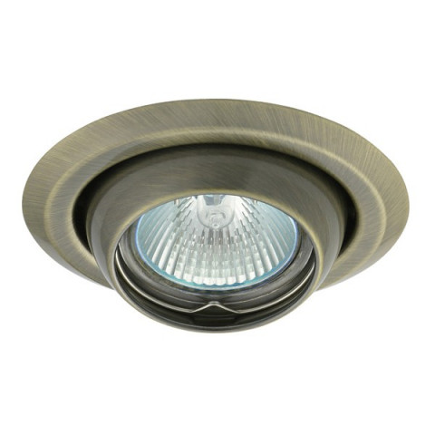 Support spot rond orientable 100mm (6 couleurs au choix) - Finition - Laiton mat