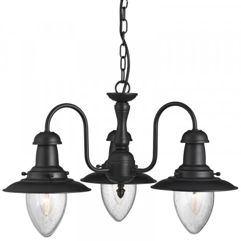 Suspension 3 ampoules fisherman, noir