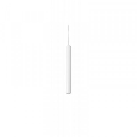 Suspension 30 cm stylus, aluminium, blanc