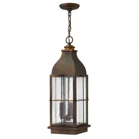 Suspension bingham, laiton et verre