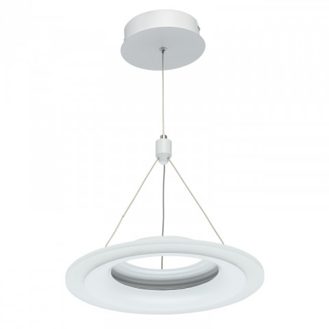 Suspension blanche techno   95 cm