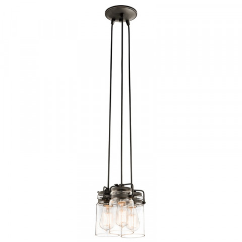 Suspension brinley, 3 ampoules - Coloris au choix