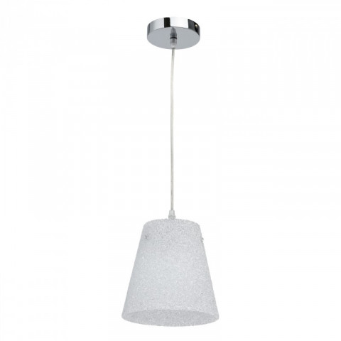 Suspension chromée megapolis 1 ampoule 140 cm