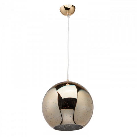 Suspension dorée megapolis 1 ampoule 236 cm