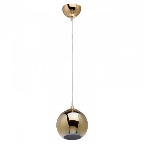 Suspension dorée megapolis 1 ampoule 240 cm