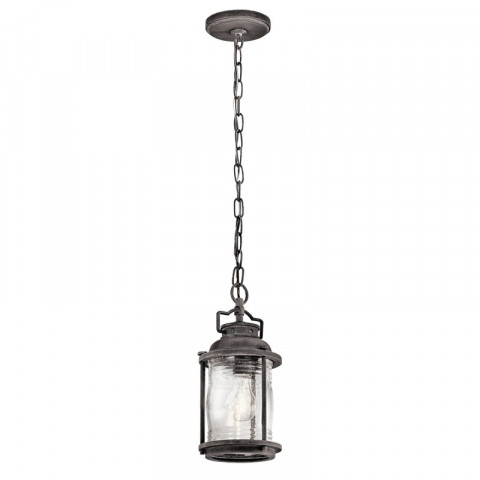 Suspension extérieure ashland bay, zinc, verre