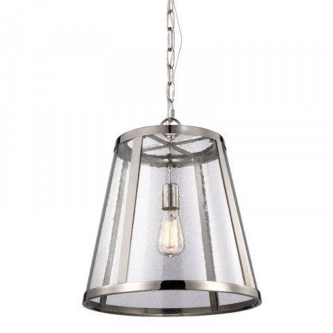 Suspension harrow, nickel poli et verre, moyenne