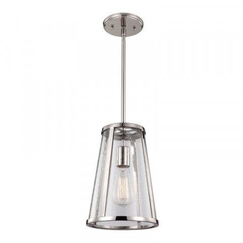 Suspension harrow, nickel poli et verre, petite