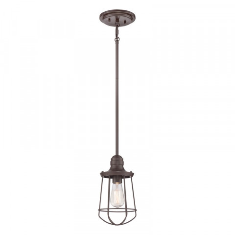 Suspension marine, bronze et verre, mini
