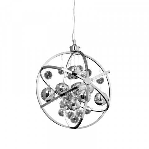 Suspension muni, chrome, 10w