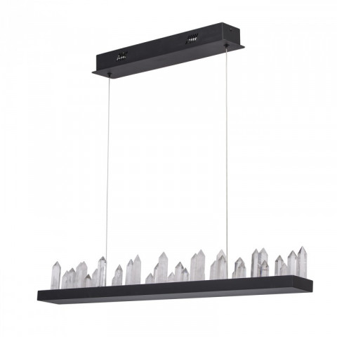 Suspension noire loft   150 cm