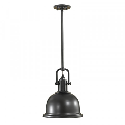 Suspension parker, bronze foncé et verre, moyenne