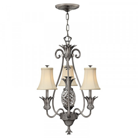 Suspension plantation, nickel antique, 4 ampoules
