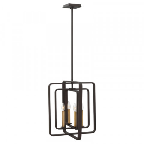 Suspension quentin, bronze bukeye, hauteur 50.2 cm