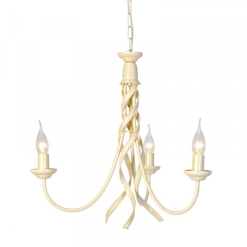 Suspension ribbon, ivoire / or, 3 ampoules