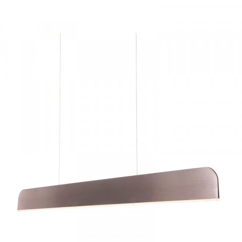 Suspension sek, aluminium et acrylique, grenat