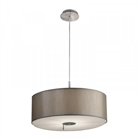 Suspension up & down, nickel et coton gris