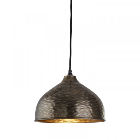 Suspension vintage, étain, 28 cm
