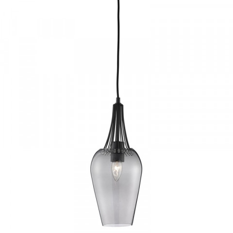 Suspension whisk, en verre, noir