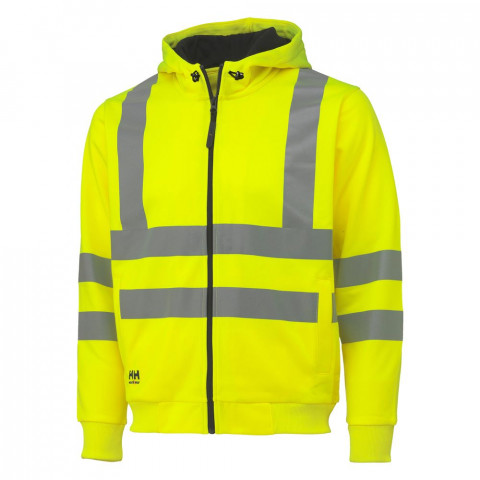 Sweat à capuche haute-visibilité helly hansen high vis hoodie - Couleur et taille au choix