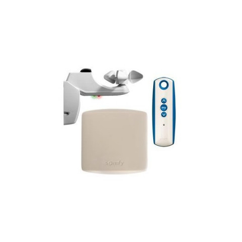 Ensemble soliris rts avec led SOMFY récepteur et télécommande patio