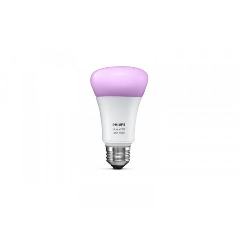 Ampoule couleur connectée e27 philips hue compatible tahoma somfy