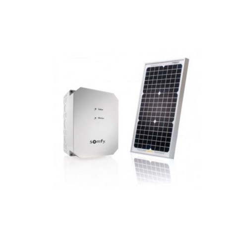 Kit d'alimentation solaire pour le motorisations slidy, evolvia, exavia, gdk, sgs et sga somfy