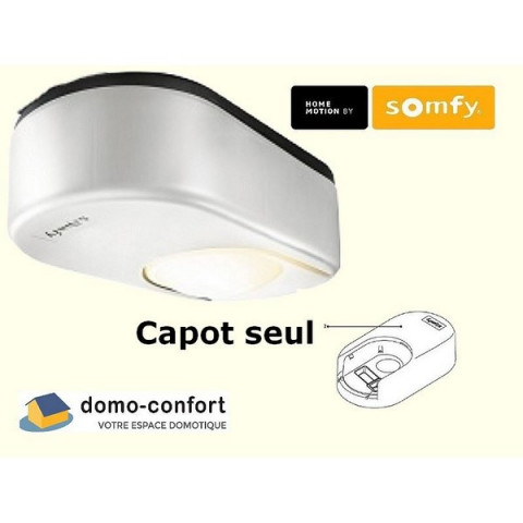 Capot seul, blanc pour moteur dexxo pro optimo SOMFY