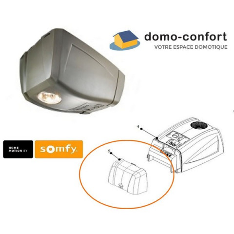 Capot arrière de remplacement pour le capot du dexxo compact SOMFY