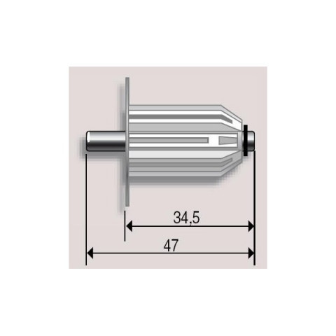 Embout universel ls40 08 SOMFY