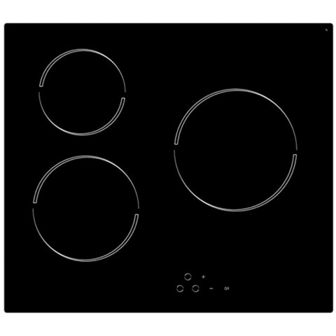 Sogelux table de cuisson vitrocéramique pv132 noire