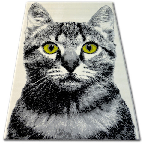 Tapis bcf flash 33319/160 - chat - Dimension au choix