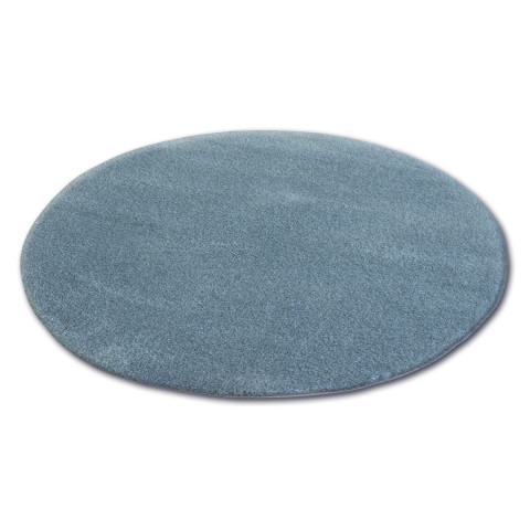 Tapis cercle shaggy micro gris cercle - Dimension au choix