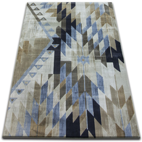 Tapis drop jasmine 758 bleu clair/fumée - Dimension au choix