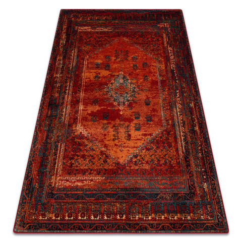 Tapis en laine omega mistik rose - Dimension au choix