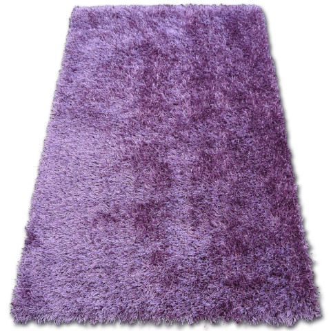 Tapis shaggy lilou rose - Dimension au choix